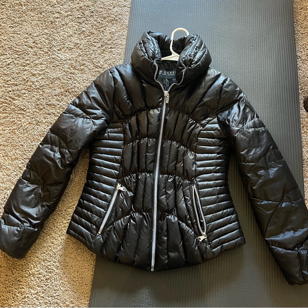 Guess Black Puffer Jacket